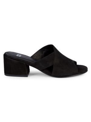 Eileen Fisher Haven Crisscross Leather Sandals