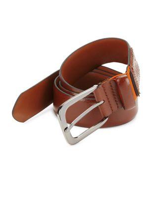 Tallia Orange Slim Leather Belt