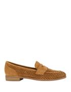 G.h. Bass Ellie Perforated Suede Loafers