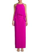 Lauren Ralph Lauren Embellished Sleeveless Gown