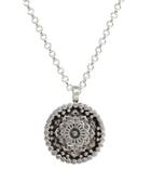 Dogeared Sterling Silver Pendant Necklace