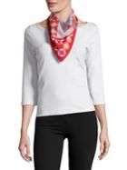 Echo Dotted And Stripe Scarf
