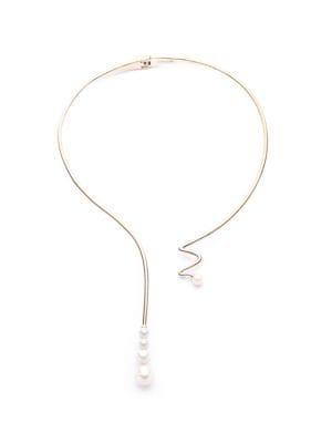 Carolee Eva 6-10mm Freshwater Pearl Hinged Y-necklace