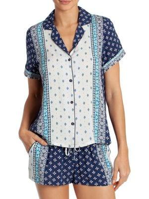 In Bloom 2-piece Pj Shorts Set