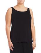 Lord & Taylor Plus Iconic Fit Tank Top