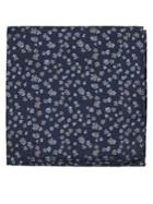 The Tie Bar Free Fall Floral Silk Pocket Square