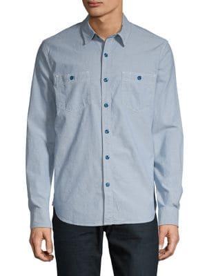 Lucky Brand Long-sleeve Chambray Shirt