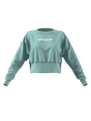 Adidas Coeeze Cropped Fleece Sweatshirt