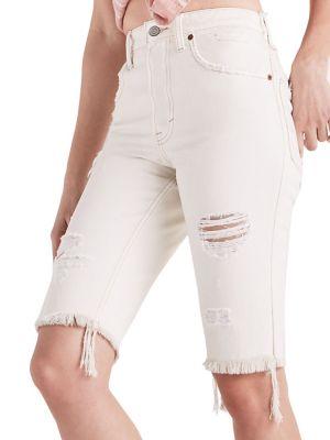 Lucky Brand Lucky Pins Distressed Bermuda Short