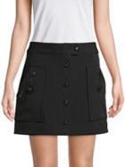 T Tahari Shauney Buttoned Skirt