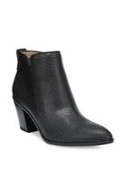 Franco Sarto Orchard Snake-embossed Leather Booties
