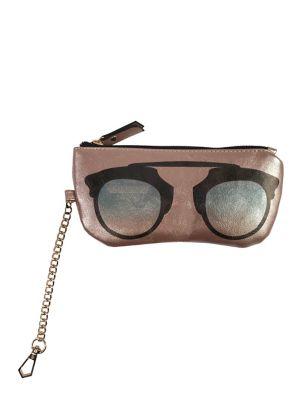 Violet Ray Zip Top Sunglass Case