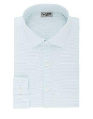 Kc Collections Slim-fit Printed Dress Shirt