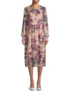 Vero Moda Floral Long-sleeve Dress