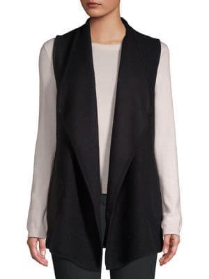 Jones New York Classic Foldover Vest