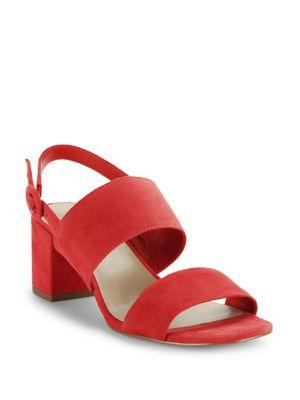 424 Fifth Saddie Microsuede Sandals