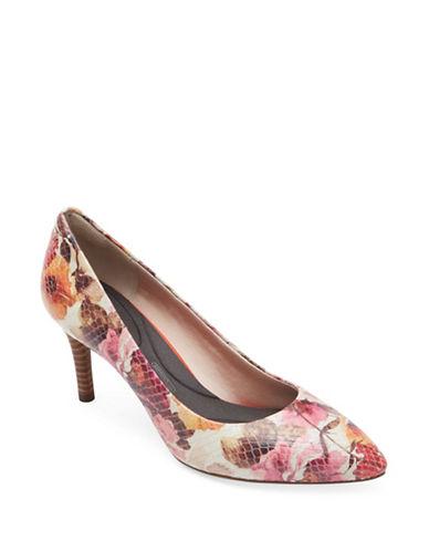 Rockport Total Motion Floral Leather Pumps