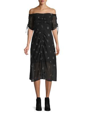 Sam Edelman Off-the-shoulder Sheath Dress