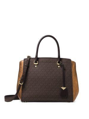 Michael Michael Kors Benning Logo Satchel