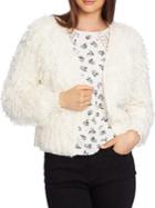 1.state Plush Wool Blend Ribbed Cardigan