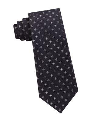 Michael Kors Pattern Silk Tie