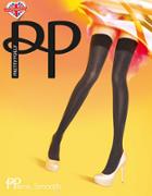 Pretty Polly Opaque Hold Up Thigh Highs