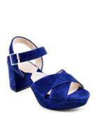 Adrienne Vittadini Avl Powel Block Heel Platform Sandals