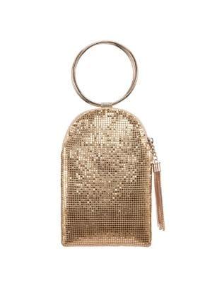 Nina Chandler Mesh Clutch