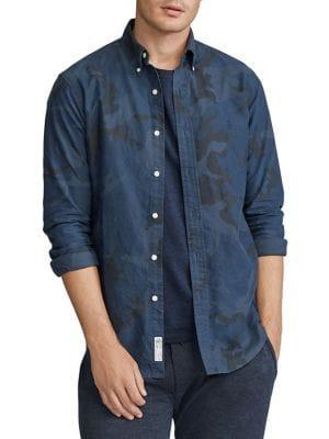 Polo Ralph Lauren Classic Fit Plaid Camo Shirt