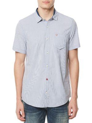 Buffalo David Bitton Soqanzan Short-sleeve Utility Shirt