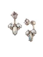 Marchesa Faceted Stone Floater Earrings