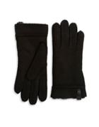 Ugg Leather And Shearling Sheepskin Gloves