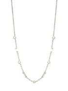 Nadri Silvertone And Cubic Zirconia Necklace