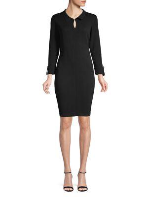Karl Lagerfeld Paris Classic Collared Dress