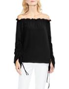 Vince Camuto Off-the-shoulder Ruffle Blouse