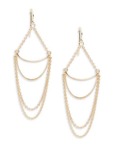 Panacea Cresent Chain-link Drop Earrings