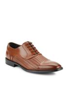 Kenneth Cole New York Ticket Balance Woven Leather Oxfords