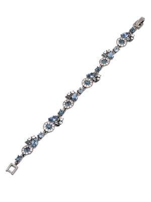 Givenchy Hematite-plated And Crystal Flex Bracelet
