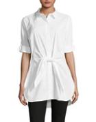 Calvin Klein Self-tie Roll-tab Tunic