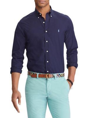 Polo Ralph Lauren Classic-fit Cotton Poplin Button-down Shirt