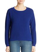 Lord & Taylor Combed Cotton Pullover