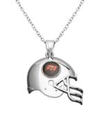 Dolan Bullock Nfl Tampa Bay Buccaneers Sterling Silver Helmet Pendant Necklace