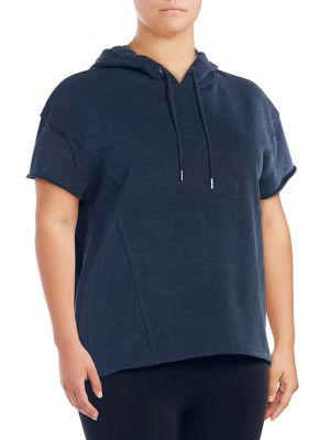 Marc New York Performance Plus Short-sleeve Hooded Sweatshirt