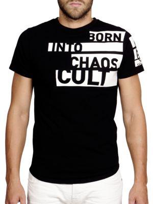 Cult Of Individuality Graphic Tees Embossed Logo Cotton Tee