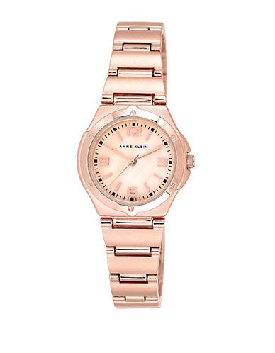 Anne Klein Ladies Rose Goldtone Bracelet Watch