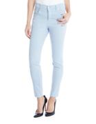 Karen Kane Faded Cropped-cuffed Jeans