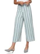 Miss Selfridge Embroidered Crop Wide Leg