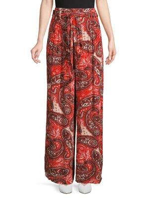 Free People Printed Double Trouble Pants