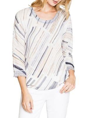 Nic+zoe Petites Petite Waterstroke Printed Top