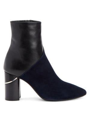 Aquatalia Palma Suede & Leather Booties